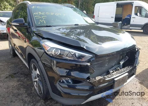2018 Hyundai Tucson Sport z USA, uszkodzony, nr VIN KM8J33ALXJU719980